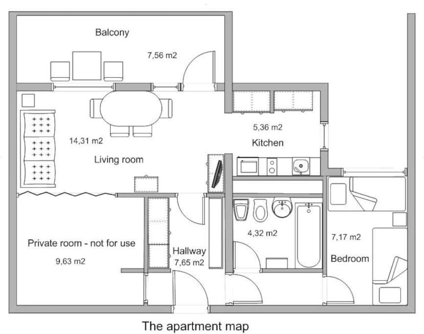 Eurit Apartment Shown In Detail Split Exteriér fotografie